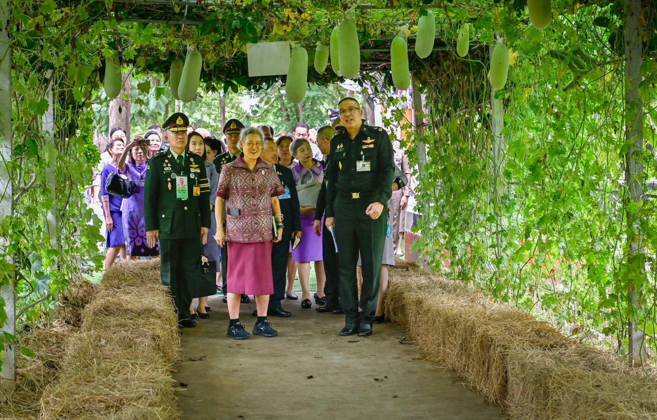 สมเด็จพระเทพเสด็จฯ ดูโครงการ