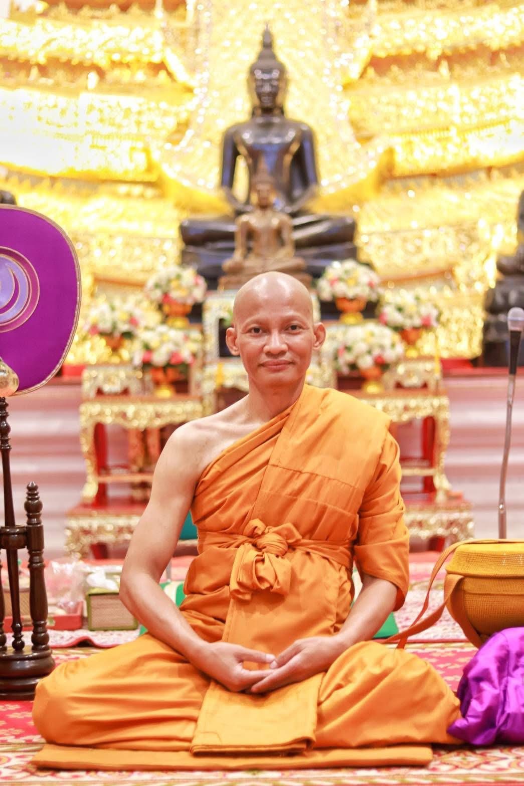สาธุ จา พนม ขี่ช้างเข้าพิธีอุปสมบท ได้รับฉายาทางธรรม ภทฺทธมฺโม แปลว่า ผู้เจริญในธรรม-1