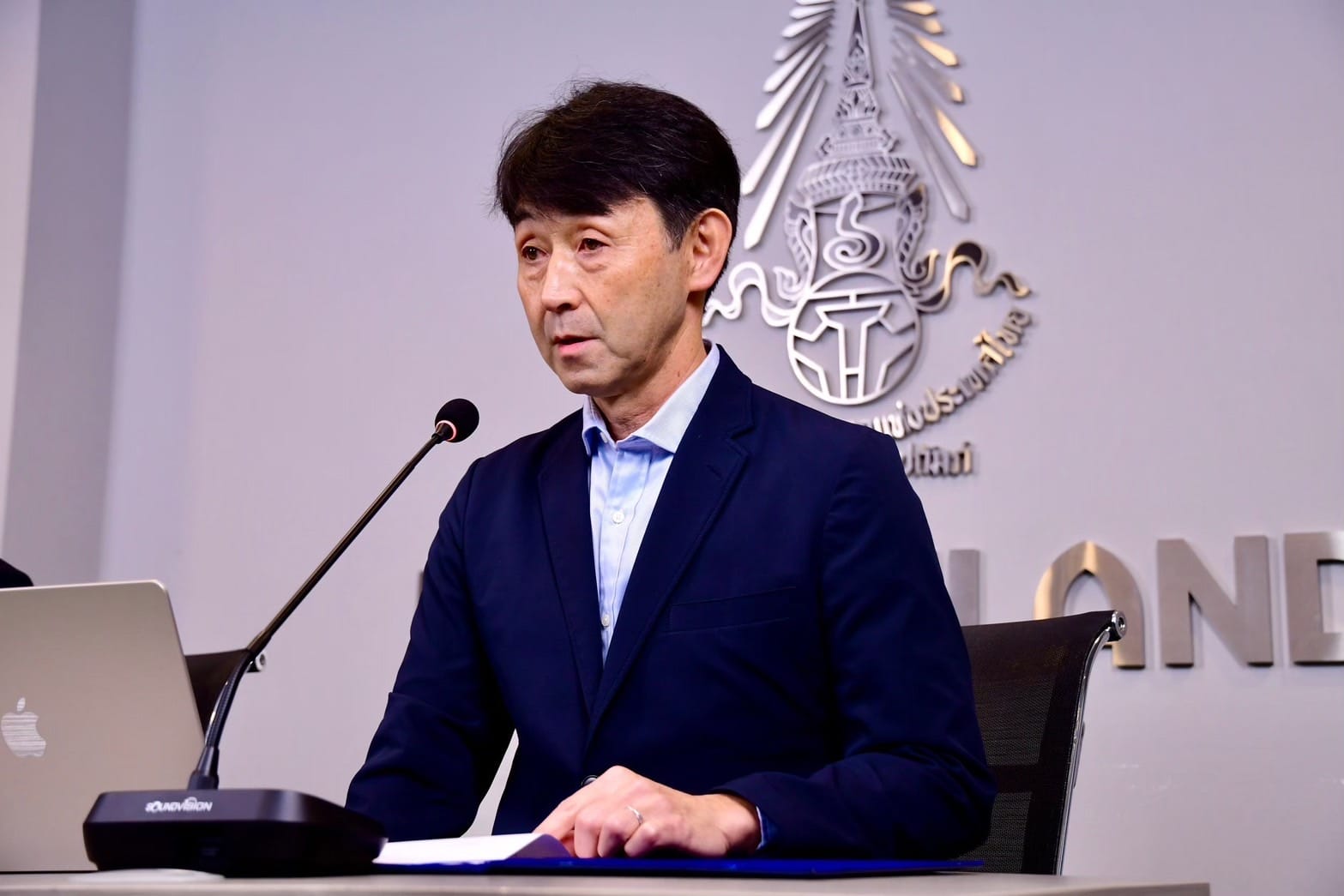 อิชิอิ สัมภาษณ์ที่สมาคมฟุตบอลแห่งประเทศไทย สมัยยังไม่ยกเลิกสัญญาตอนปี 68