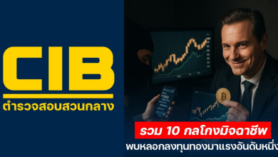 10 กลโกงมิจฉาชีพ 2025