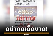 อย่ากดเด็ดขาด! มิจฉาชีพ ส่งลิงก์ปลอมรับเน็ตฟรี หลอกดูดข้อมูล อ้างถวายอาลัย พระพันปีหลวง