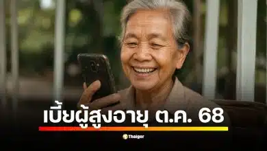เบี้ยผู้สูงอายุ เดือนตุลาคม 2568 เงินเข้าทุกวันที่ 10 เช็กอัตราจ่ายจริง-วิธีลงทะเบียนที่นี่ ยืนยันยังใช้อัตราจ่ายเดิม 600-1,000 บาทตามขั้นบันได ชี้ข่าวลือปรับขึ้นสูงสุด 1,250 บาทไม่เป็นความจริง