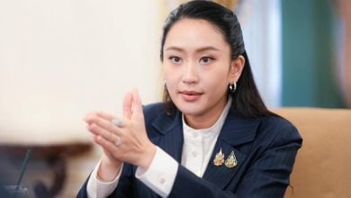 แพทองธารลาออกจากหัวหน้าพรรคเพื่อไทย