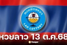 หวยลาวงวด 13 ตุลาคม 2568
