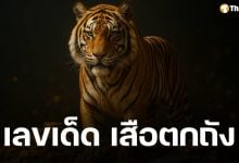 เลขเด็ด เสือตกถังพลังเงินดี งวด 1 พฤศจิกายน 2568