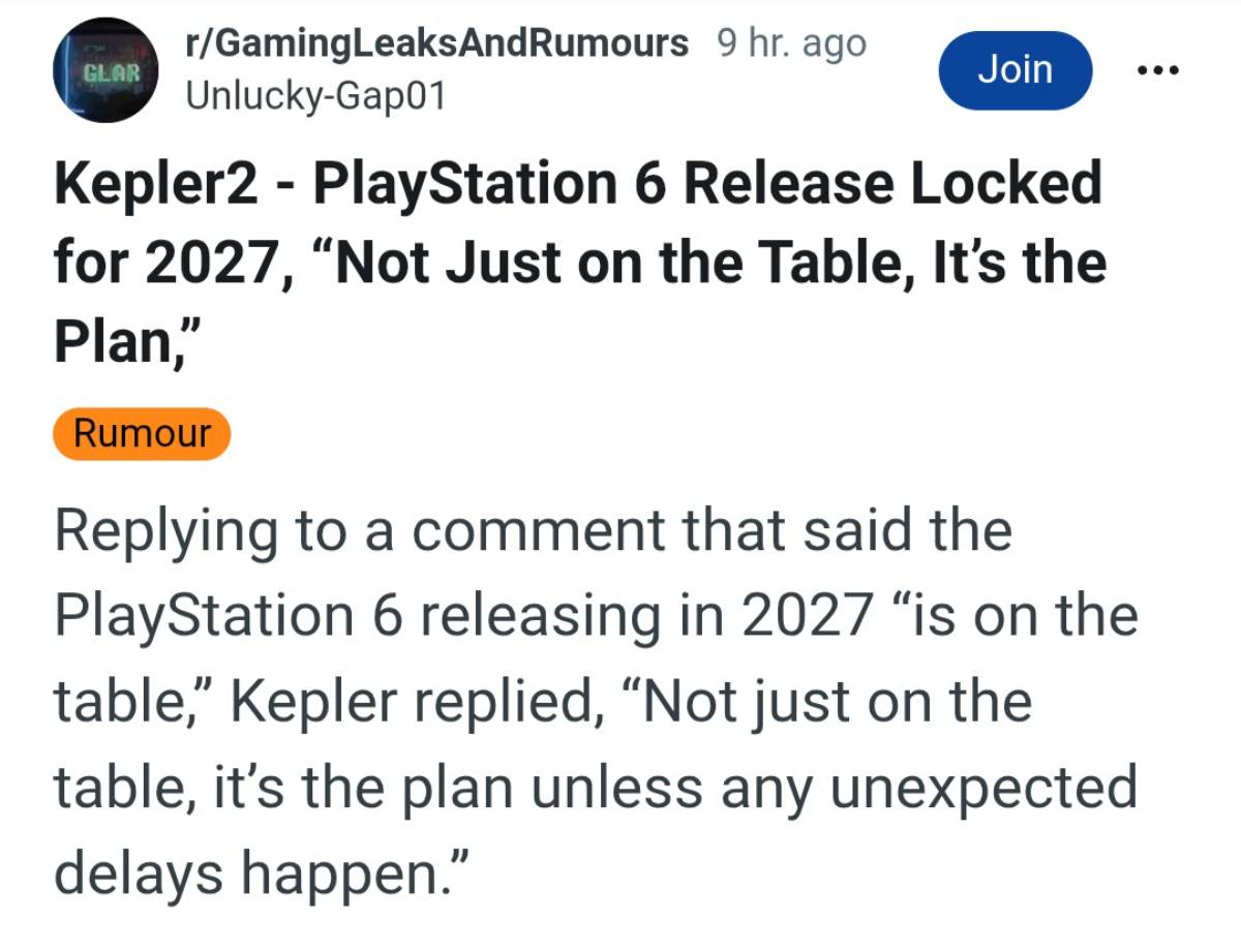ps6 launch date