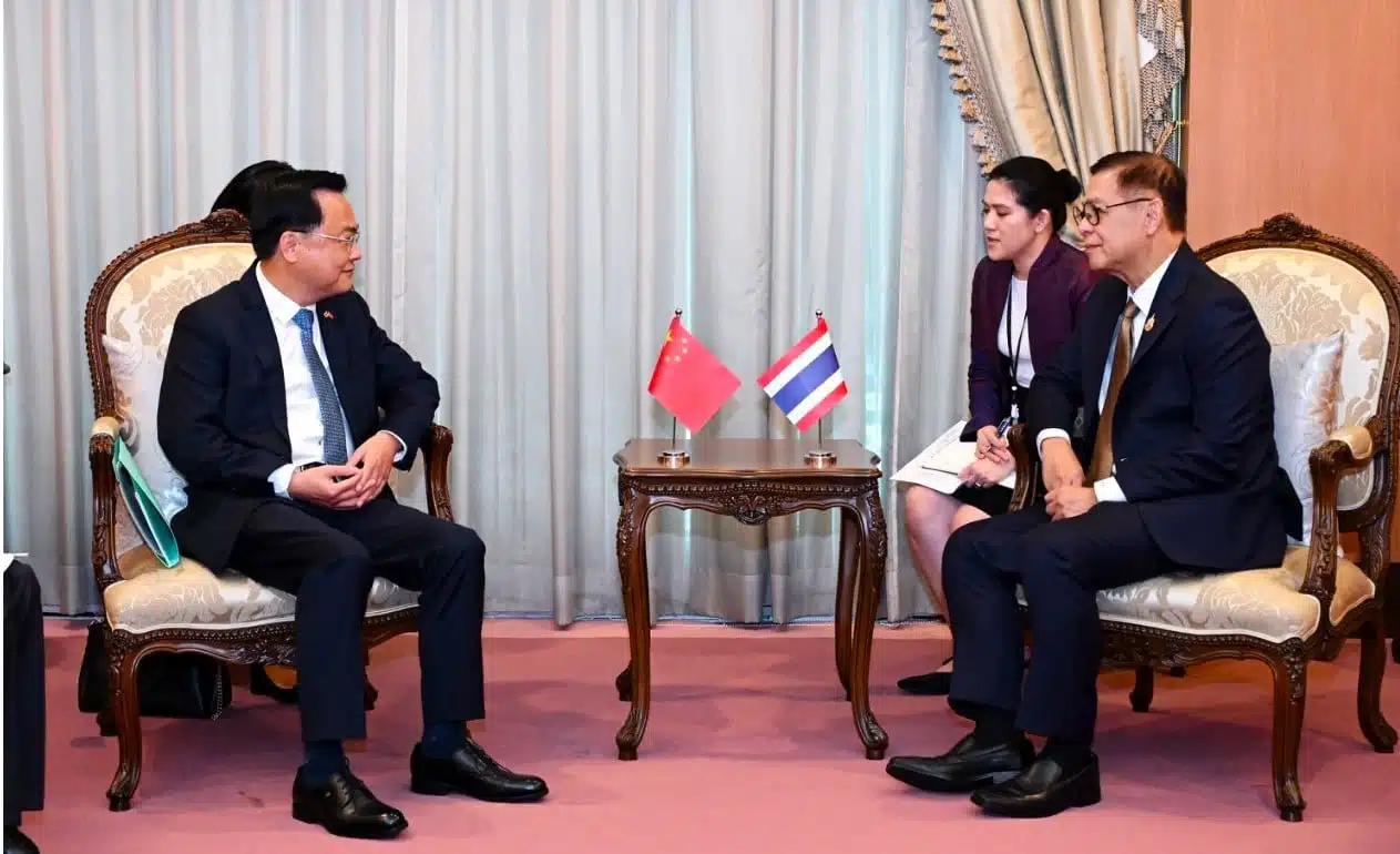 สีหศักดิ์ พบทูตจีนในประเทศไทย