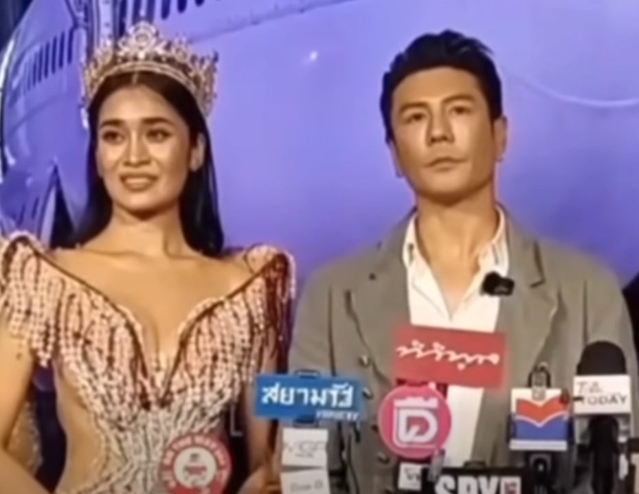 โดม ปกรณ์ และ นางงามเขมร