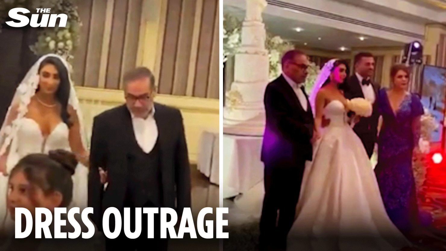 ชุดเจ้าสาวเกาะอของลูกสาวผู้นำอิหร่าน โดนถล่มหนักในควาามย้อนแย้ง