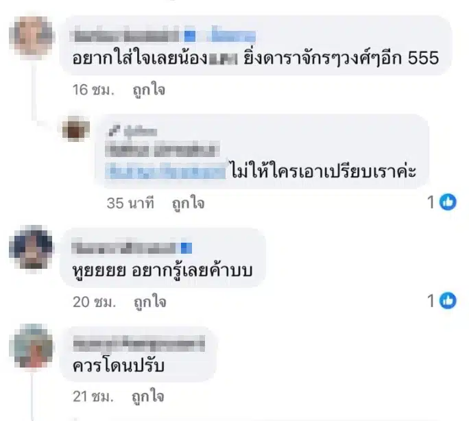 คอมเมนต์ชาวเน็ต