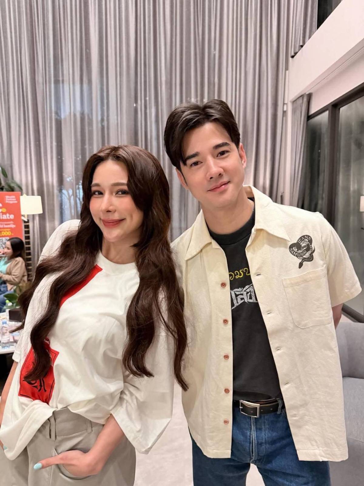 จันจิกับมาริโอ้ ไลฟ์สดเจนนี่เมื่อคืน