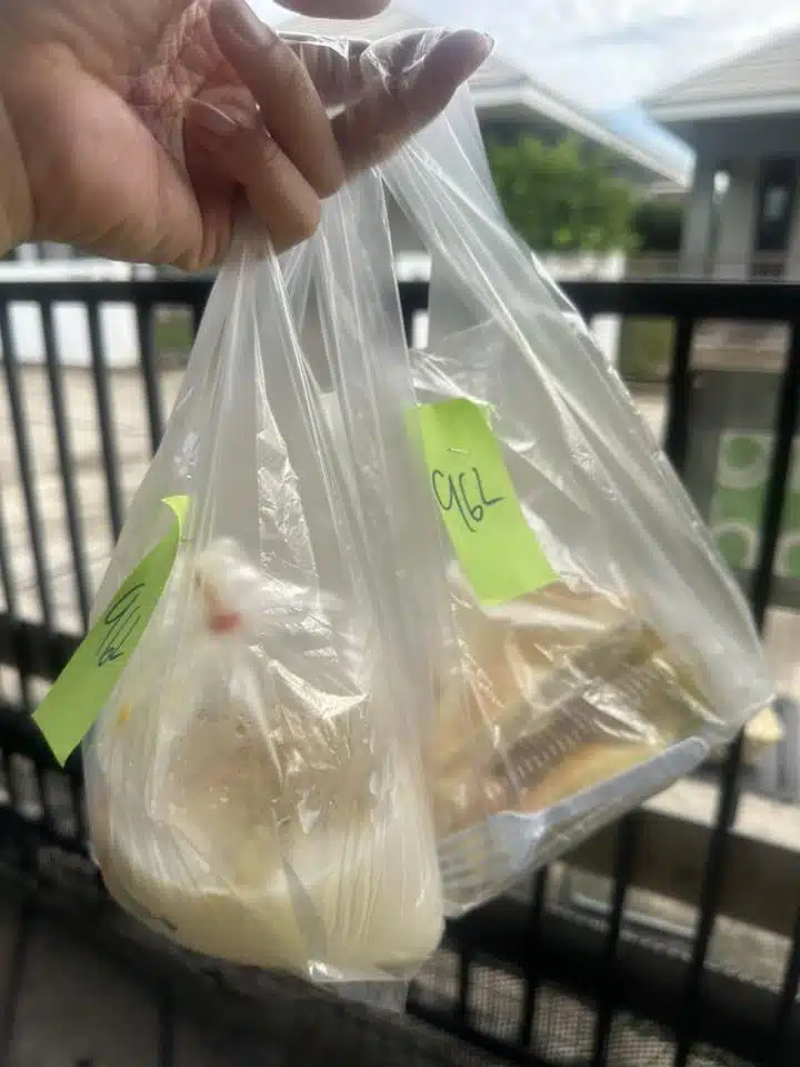 ปากกาเมจิกเขียนถุงอาหาร วิธีแก้ วิธีแก้