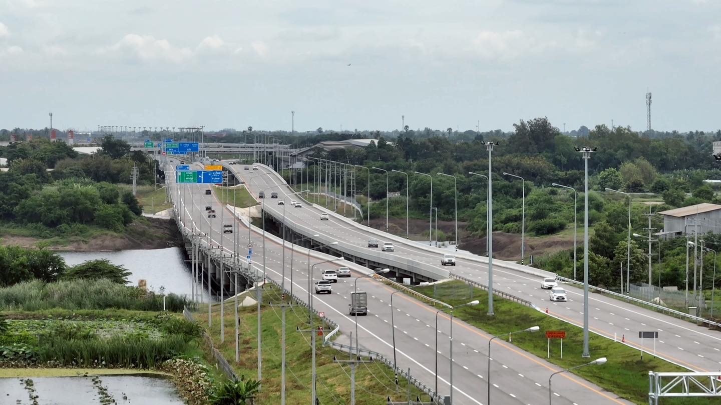 พร้อมแล้ว! กรมทางหลวง เปิดวิ่งฟรี มอเตอร์เวย์ M81 ตลอด 24 ชม. เริ่ม 31 ต.ค.นี้-4