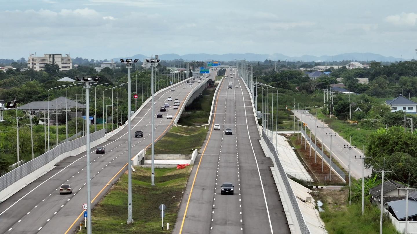 พร้อมแล้ว! กรมทางหลวง เปิดวิ่งฟรี มอเตอร์เวย์ M81 ตลอด 24 ชม. เริ่ม 31 ต.ค.นี้-7