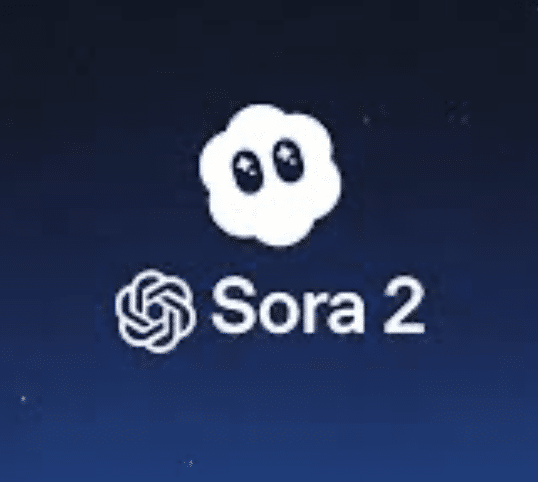 โลโก้ Sora 2 ใช้สังเกตว่าเป็นวิดีโอสร้างจาก AI