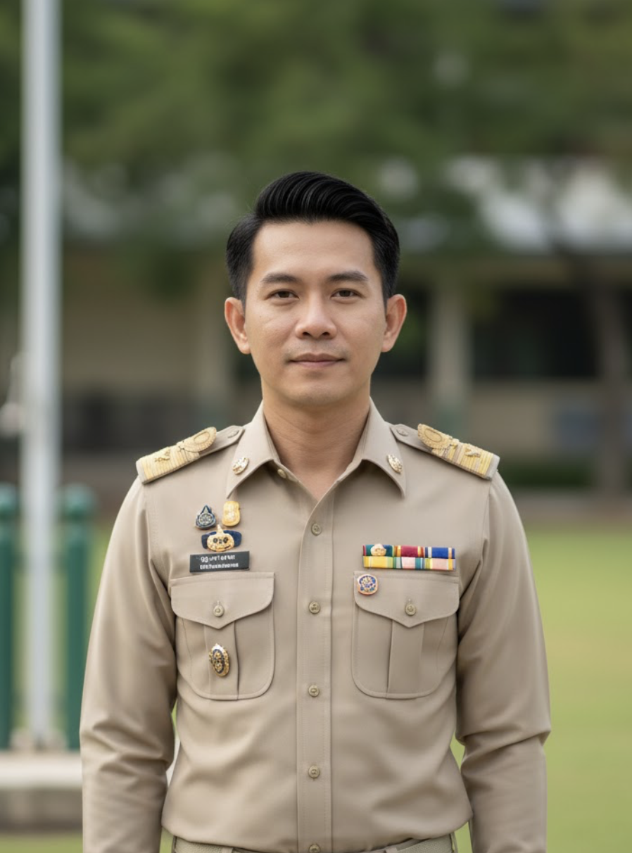 ข้าราชการ แต่งชุดสีกากี ไม่ต้องสวมปลอดแขนไว้ทุขก์