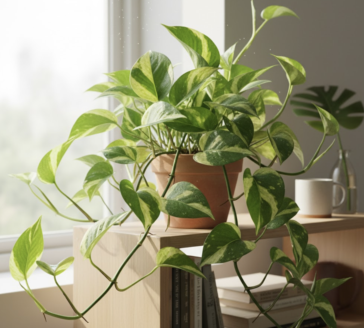 ต้นพลูด่าง