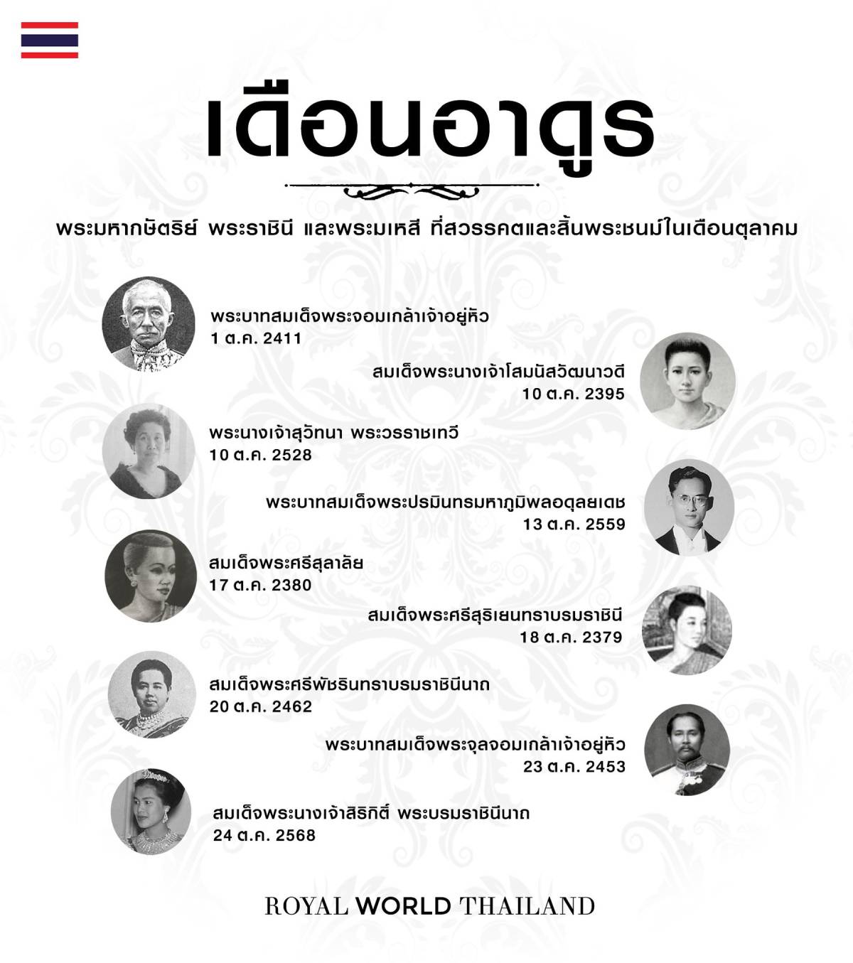 ตุลาคม เดือนอาดูร