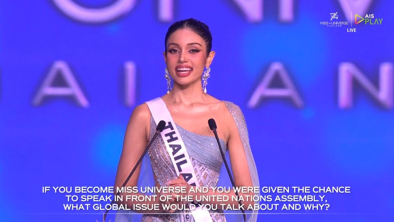 คำตอบ วีนา ปวีนา Miss Universe 2025 ชิงมง 3 จุดไฟบันดาลใจผู้หญิงทั่วโลก