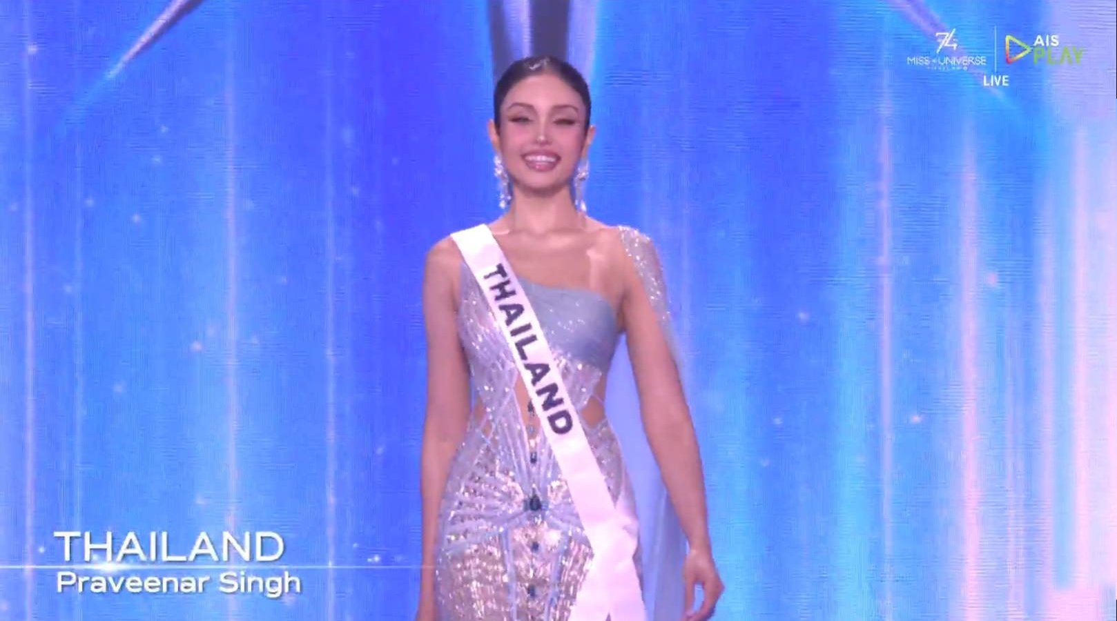 12 คนสุดท้าย รอบชุดราตรี มิสยูนิเวิร์ส 2025-10