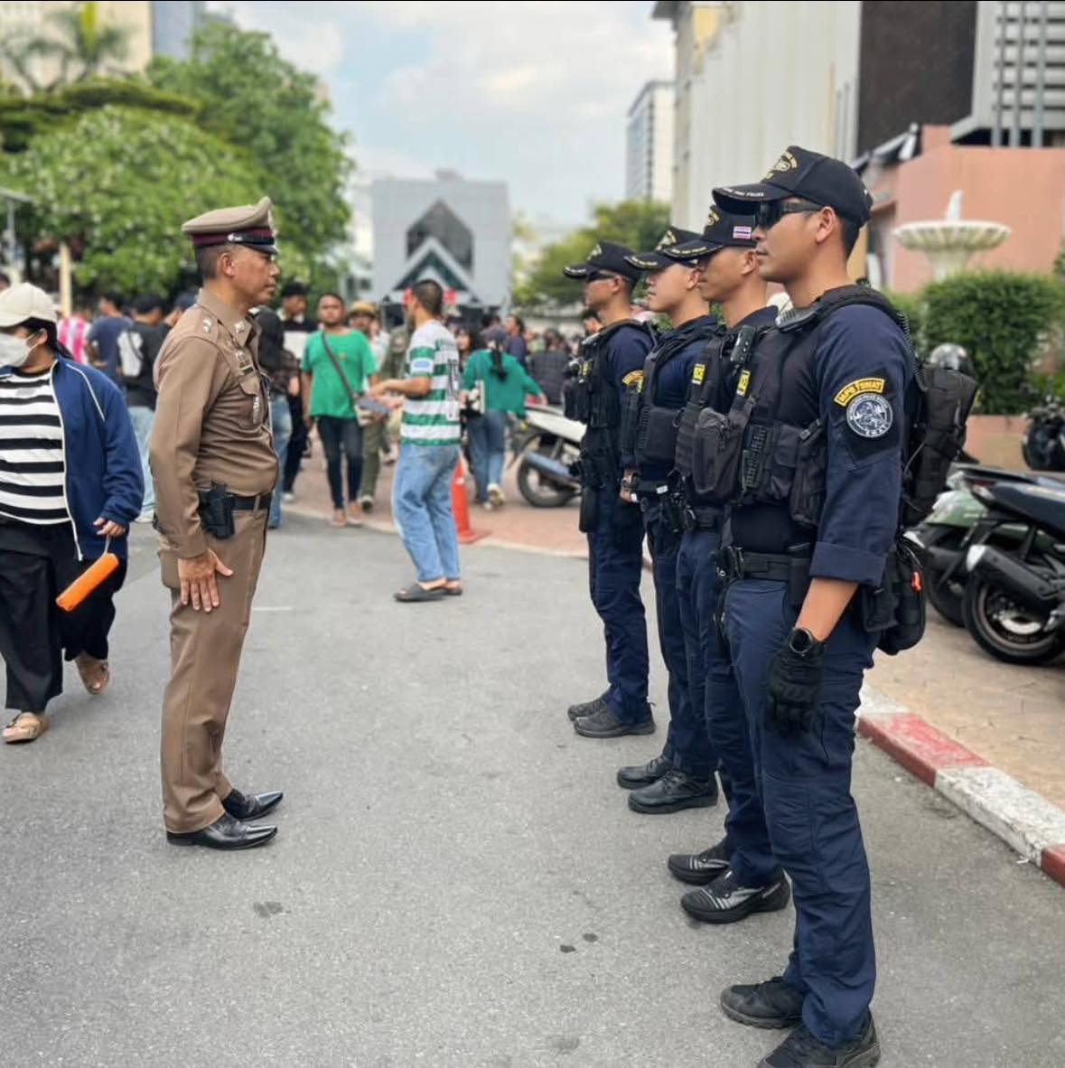 สำนักงานตำรวจแห่งชาติ ดูแลความปลอดภัยแฟนบอลนัดชิงบอล 7 สี เมื่อวันเสาร์ที่ 8 พ.ย.2568 ที่ผ่านมา