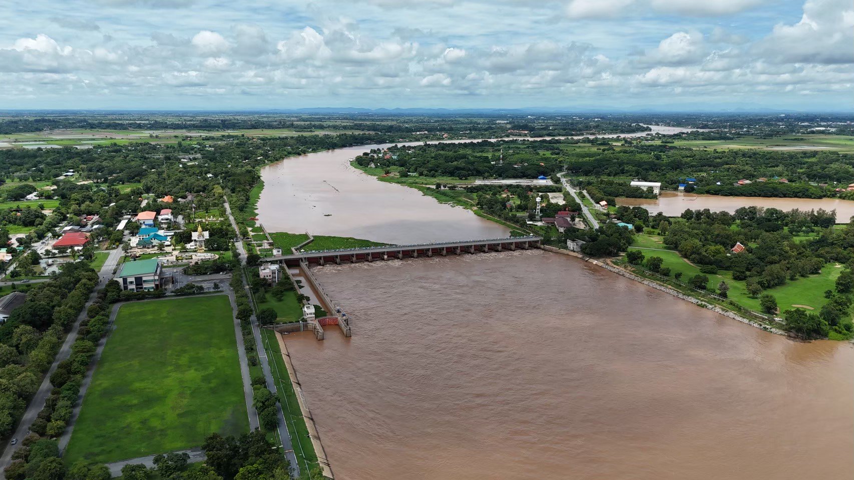 เขื่อนเจ้าพระยา สถานการณ์น้ำประจำวันที่ 10 พฤศจิกายน 2568