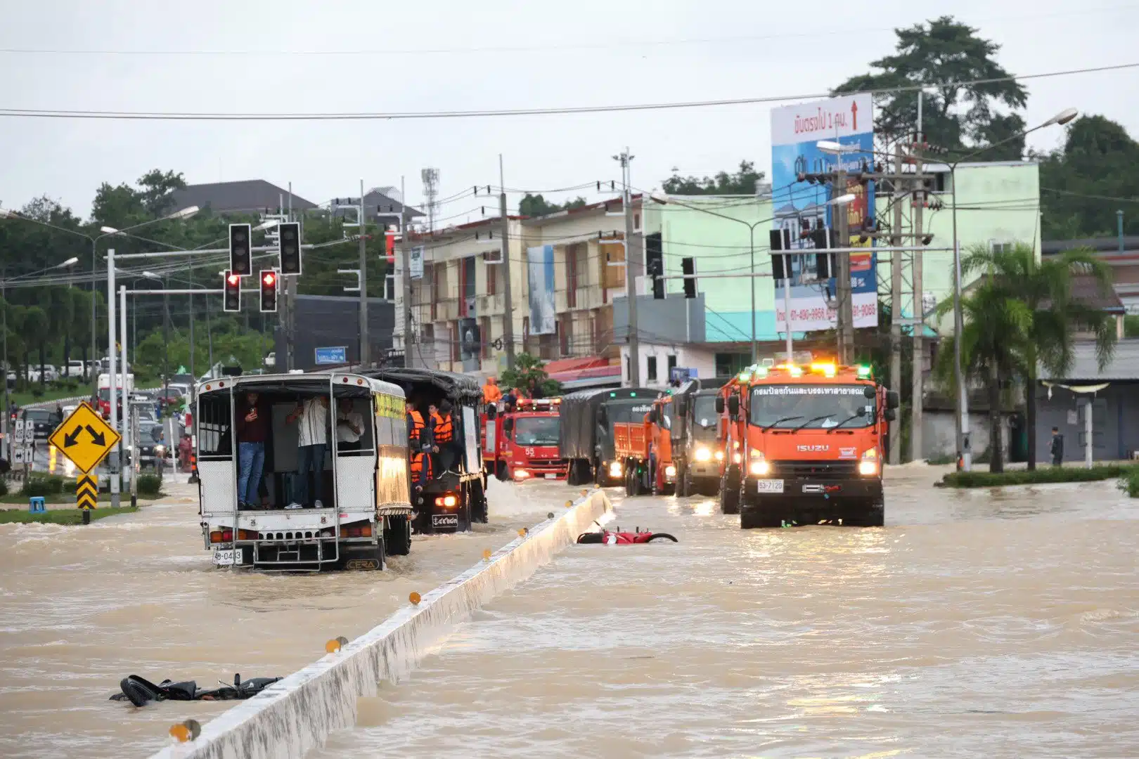 น้ำท่วมหาดใหญ่ จ.สงขลา 22 พ.ย.2568