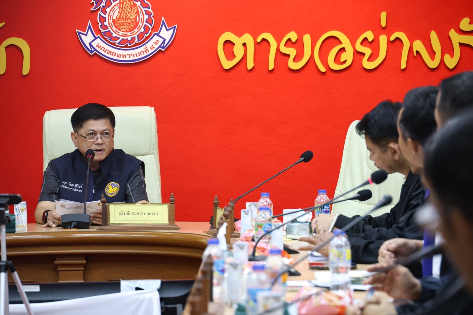 รมการปกครองผนึกกำลังกองทัพภาคที่ 4 เดินหน้าฟื้นฟูหาดใหญ่ กำหนด 4 โซนงานเร่งด่วน