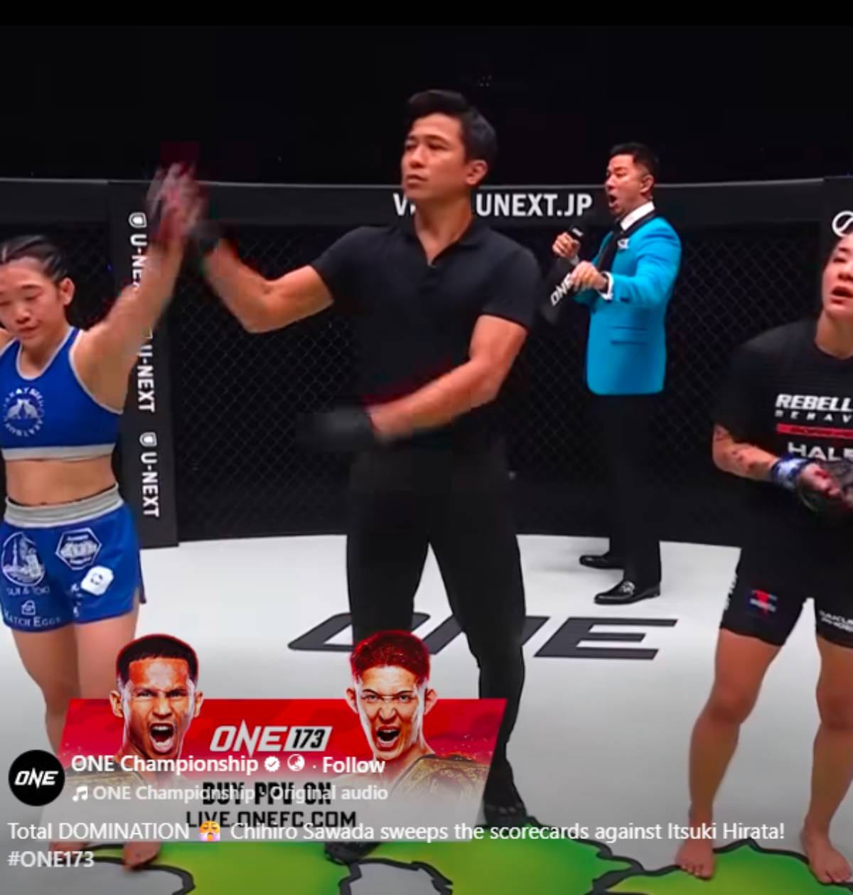 Chihiro Sawada vs Itsuki Hirata