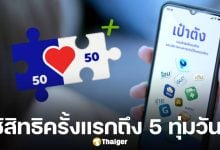 เตือนครั้งสุดท้าย 1.2 คน เปิดใช้สิทธิ์ คนละครึ่งพลัส ครั้งแรกภายใน 5 ทุ่มวันนี้