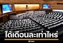 ส่องตัวเลขเงินเดือน สส. ได้เดือนละเท่าไหร่ และมีสวัสดิการอะไรบ้าง