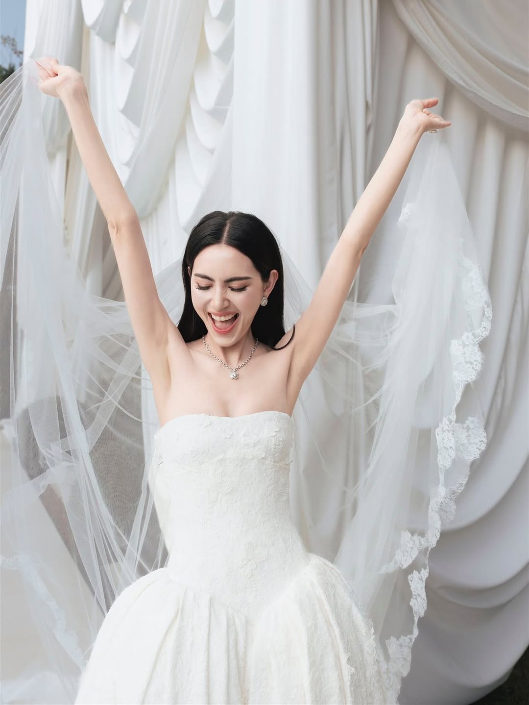 ใหม่ ดาวิกา สวมชุดเจ้าสาว-3