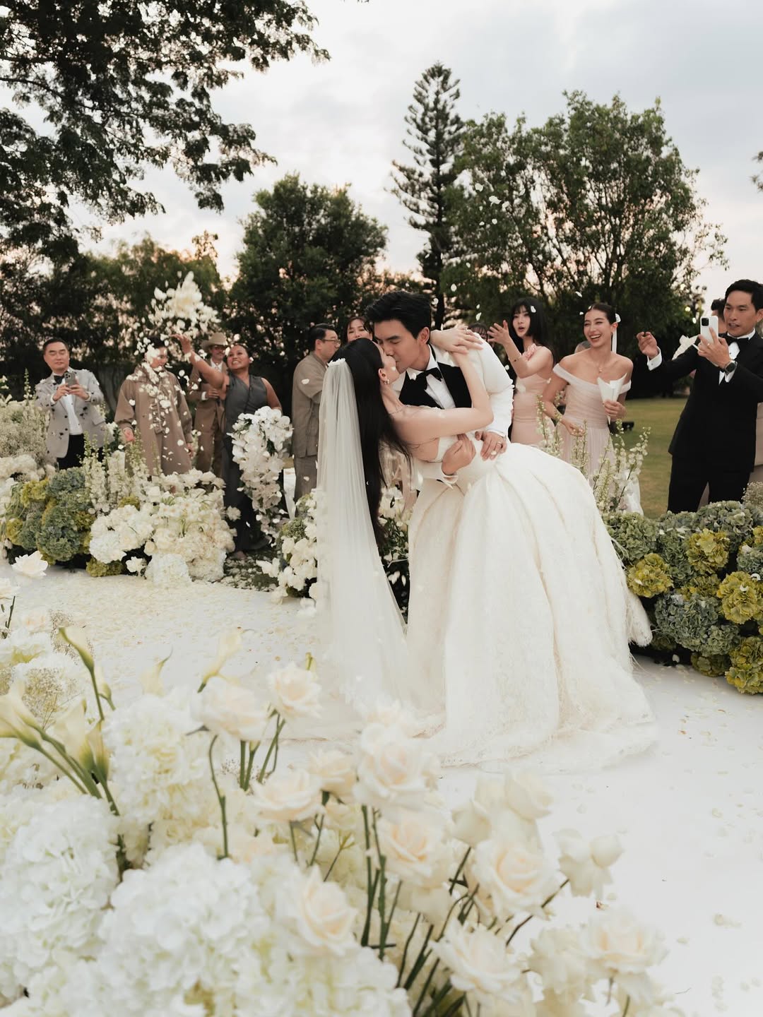 บรรยากาศงานแต่งของ ใหม่ ดาวิกา และ เต๋อ ฉันทวิชช์ - 3