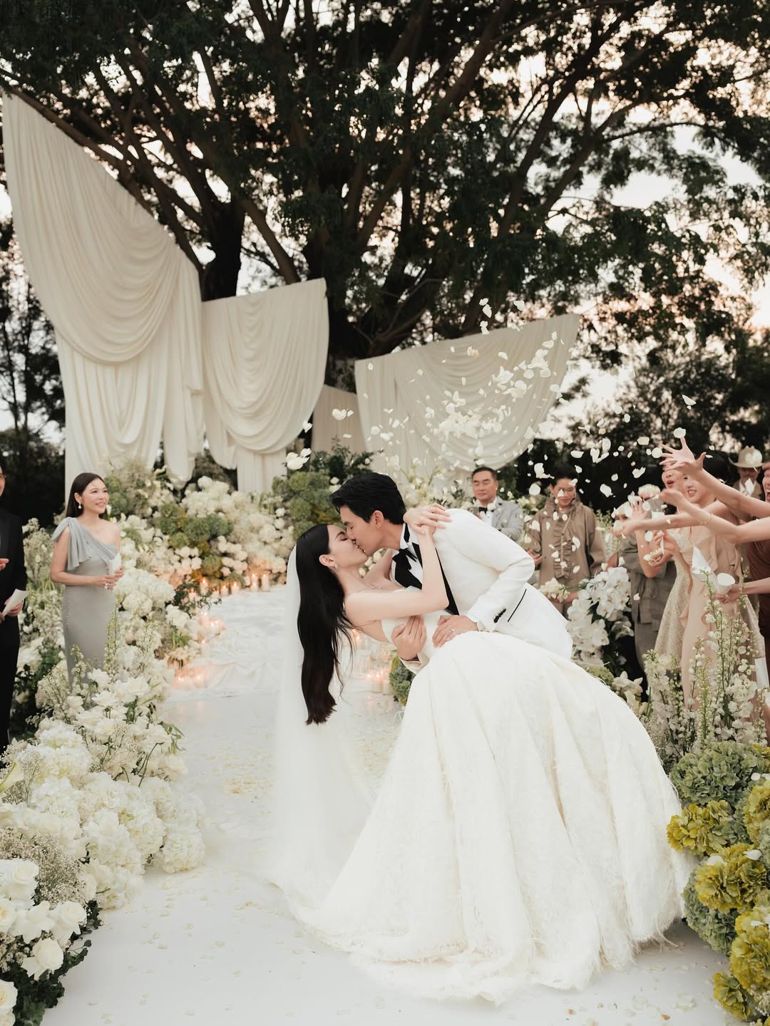 บรรยากาศงานแต่งของ ใหม่ ดาวิกา และ เต๋อ ฉันทวิชช์ - 4