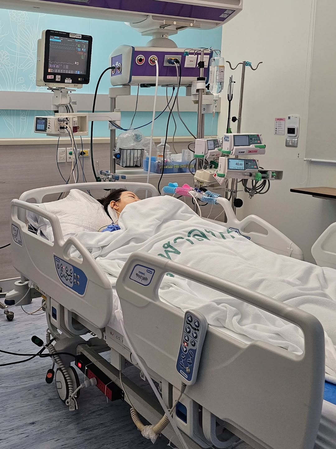 ทับทิม มัลลิกา ผ่าตัดเนื้องอกสมอง ครั้งที่ 1 ครอบครัวอัปเดตอาการล่าสุด-2