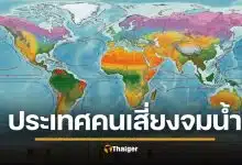 น้ำท่วมโลก วิกฤตปี 2025 กระทบ 1 พันล้านชีวิต ชื่อประเทศ “คน” เสี่ยงจมน้ำมากที่สุด