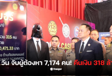 อนุทิน แถลงปราบสแกมเมอร์