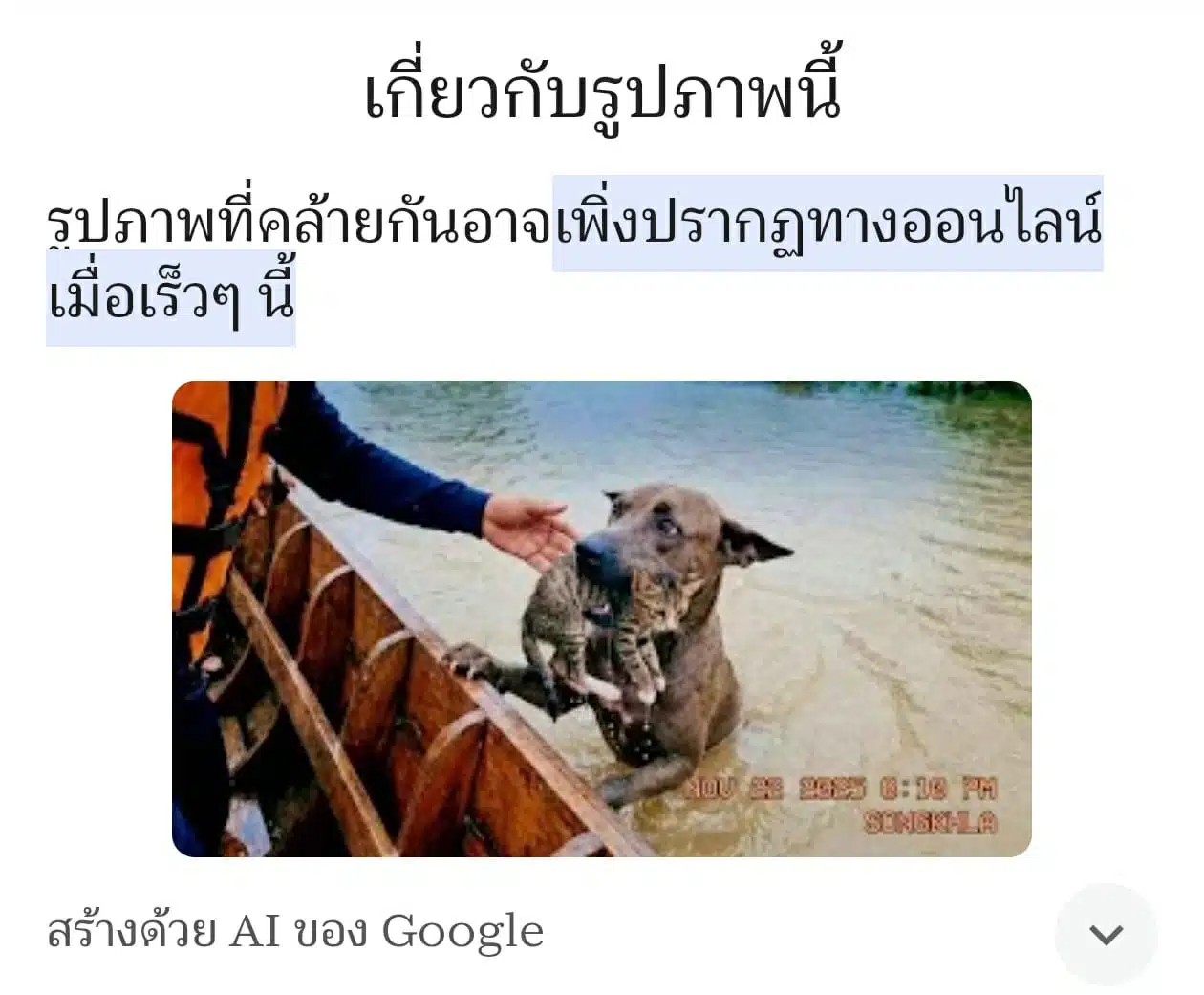 วิธีตรวจสอบภาพ AI ผ่าน Google Lens