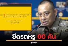 ตำรวจสอบสวนกลางแถลงข่าวยึดทรัพย์คดีวัดพระบาทน้ำพุ มูลค่าหมื่นล้านบาท