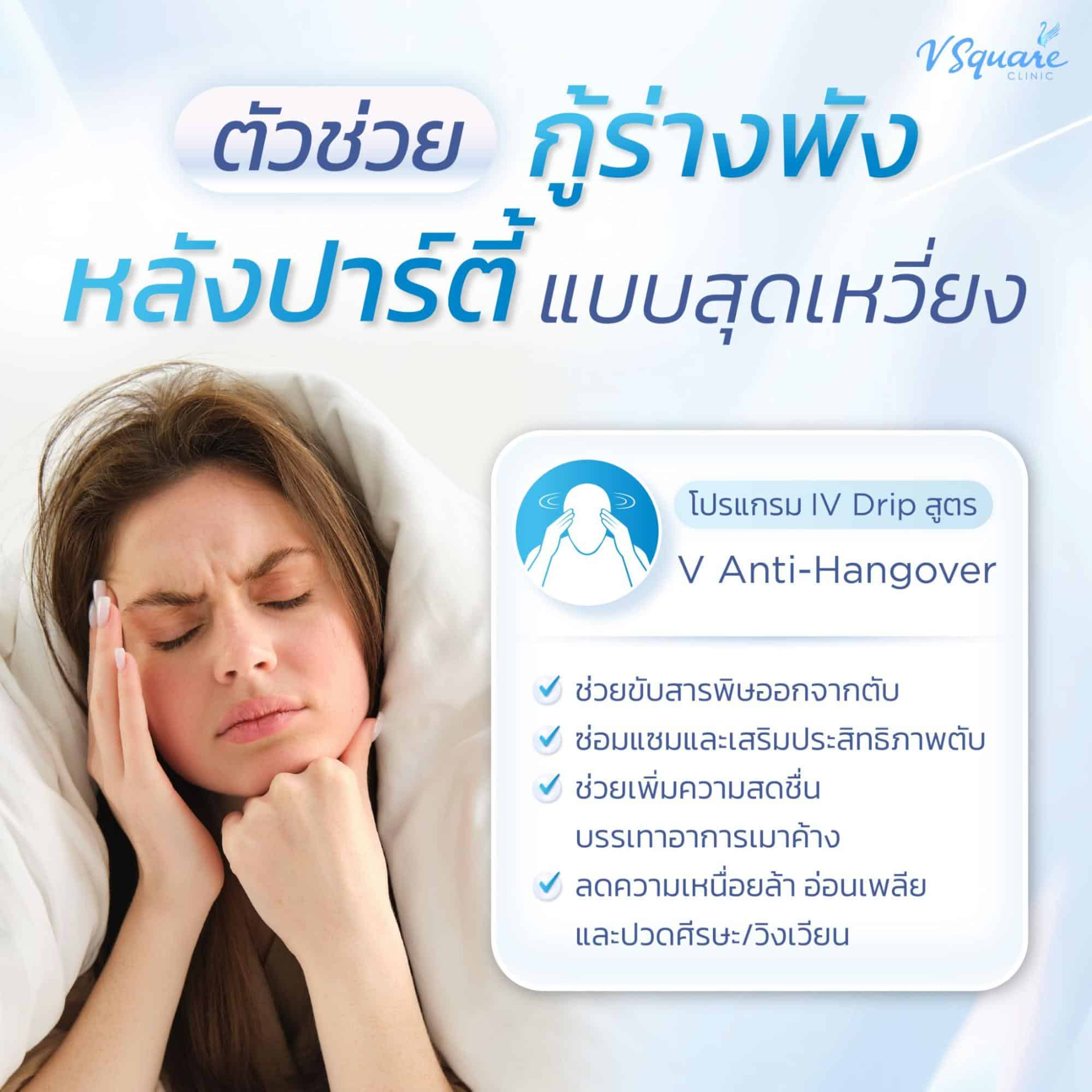 ดริปวิตามิน แก้แฮงค์เร่งด่วน