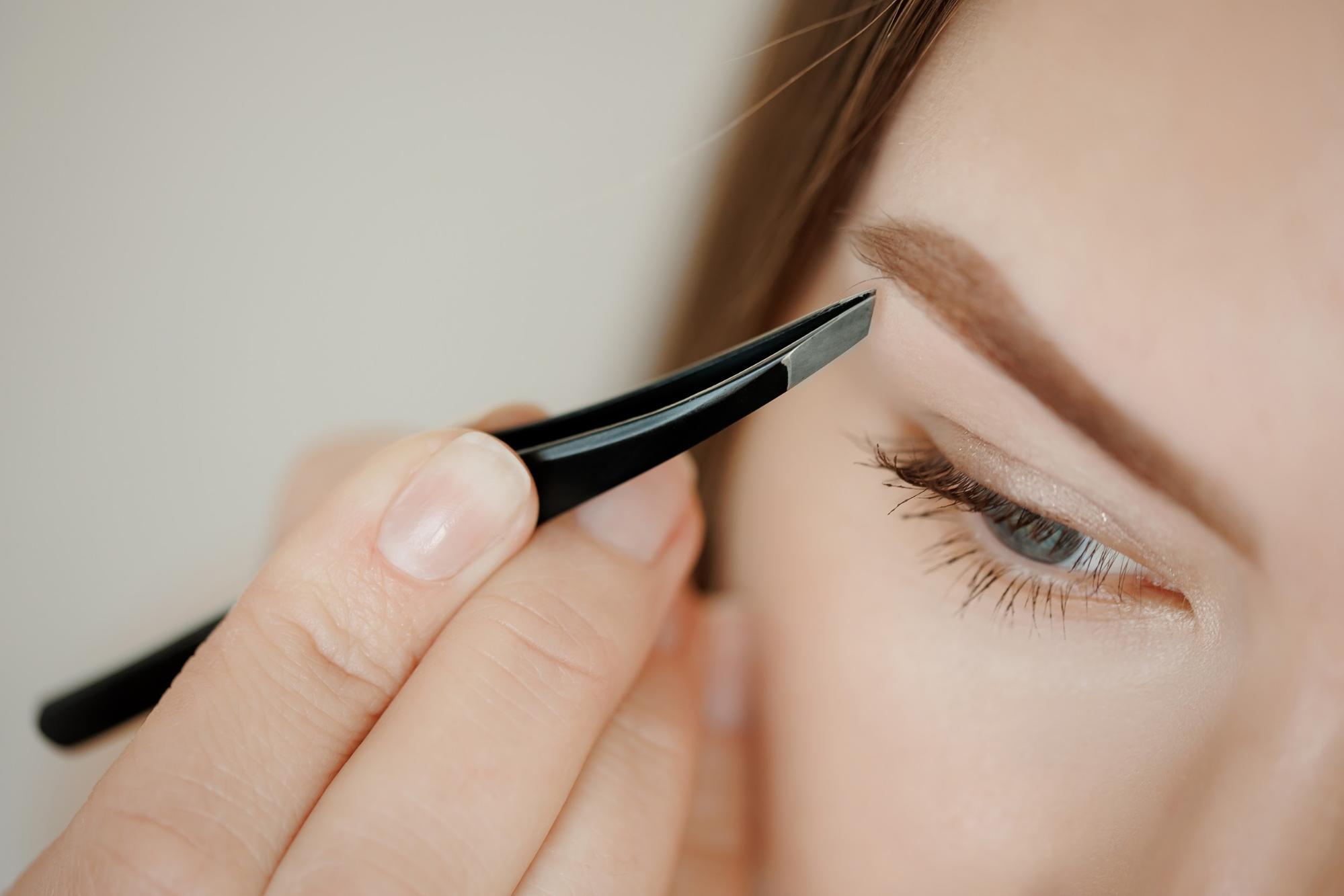 กำจัดขนด้วยการถอน