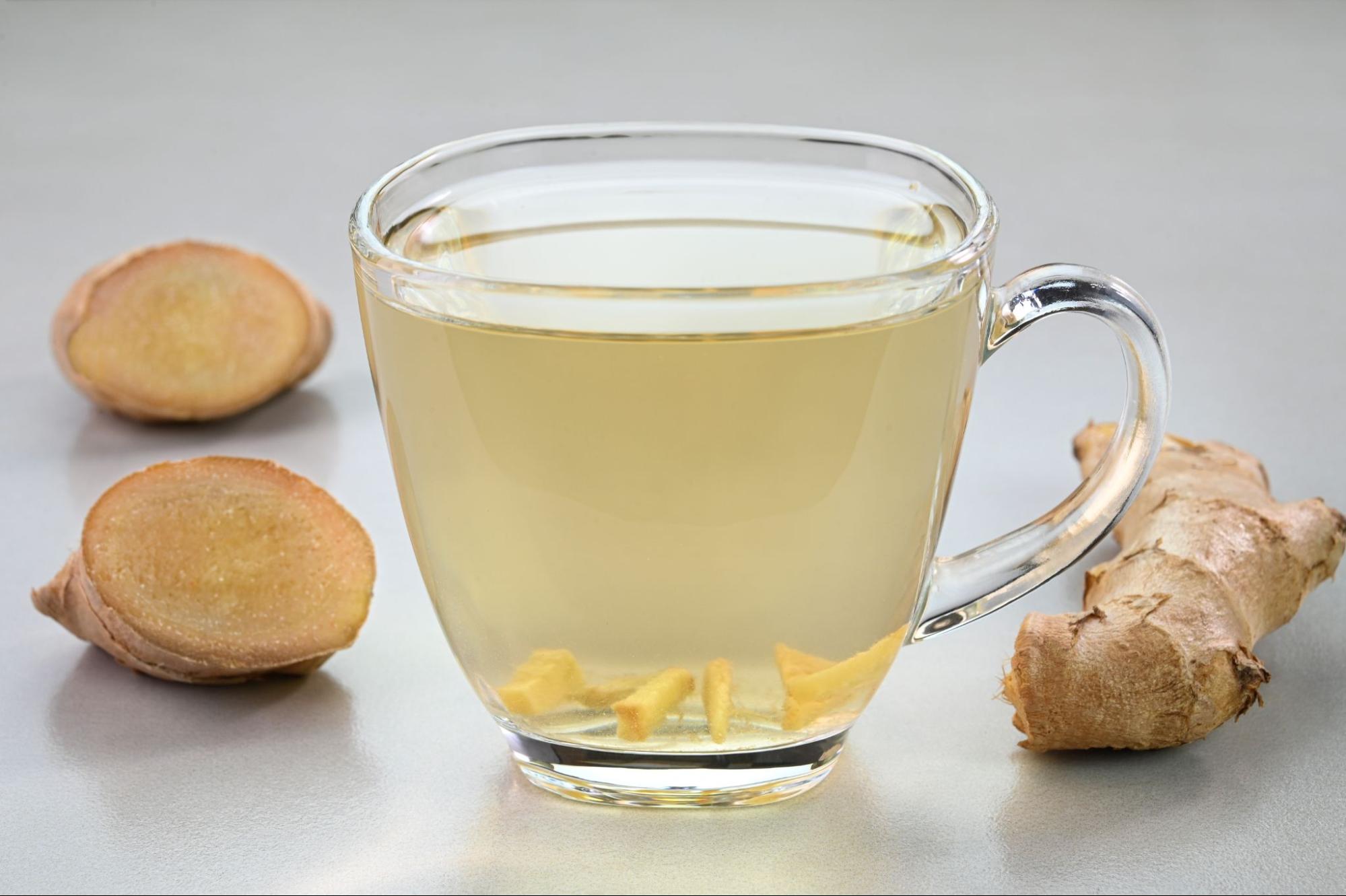 ดื่มน้ำขิงอุ่นแก้แฮงค์