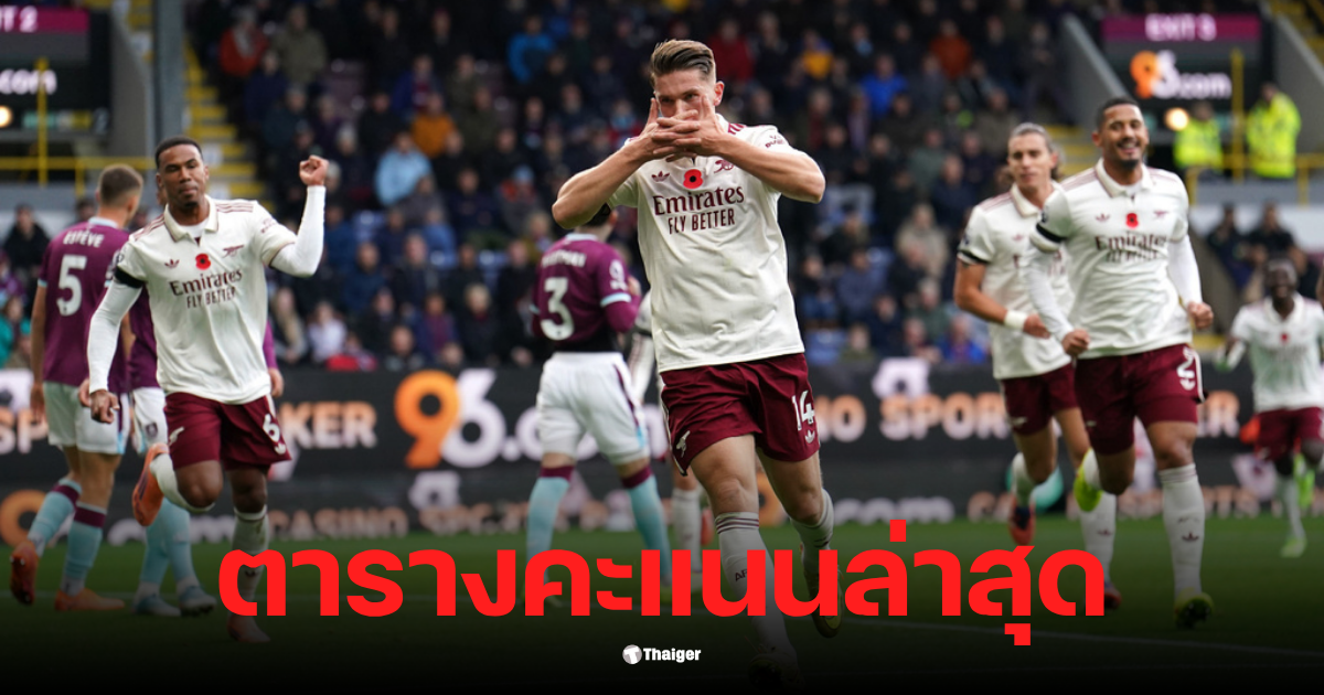 premier league table today top 10