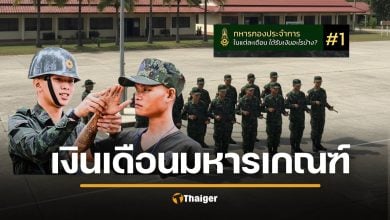 กองทัพ เปิดเอง เงินเดือนทหารเกณฑ์ ได้กี่บาท โดนหักอะไรบ้าง โปร่งใสทุกสตางค์