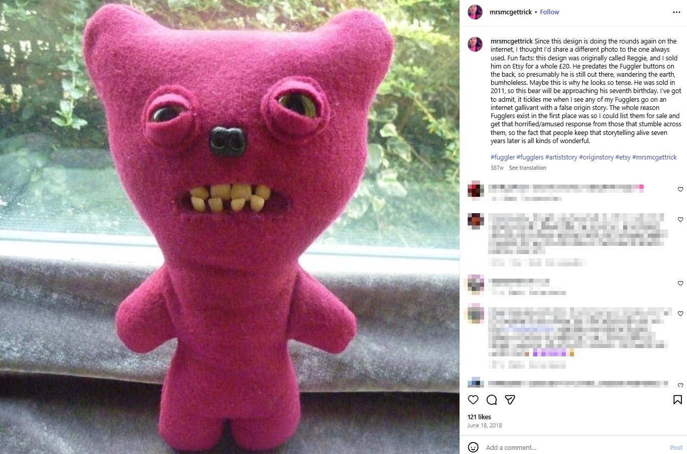 ชวนรู้จัก ประวัติ ตุ๊กตา Fuggler มอนสเตอร์ฟันปลอม เทรนด์ใหม่มาแรง ตัวแทน ลาบูบู้-1