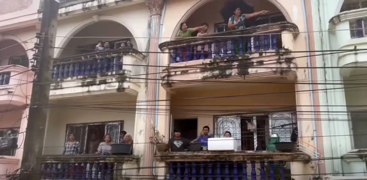 สถานการณ์ผู้ประสบภัยน้ำท่วมหาดใหญ่ชั้นใน