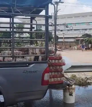 ต๊อด ปิติ ไม่ปล่อยไว้! โผล่คลิปชาวบ้านบุกปล้นคลังเบียร์บุญรอดฯ หาดใหญ่ ช่วงน้ำลด-4