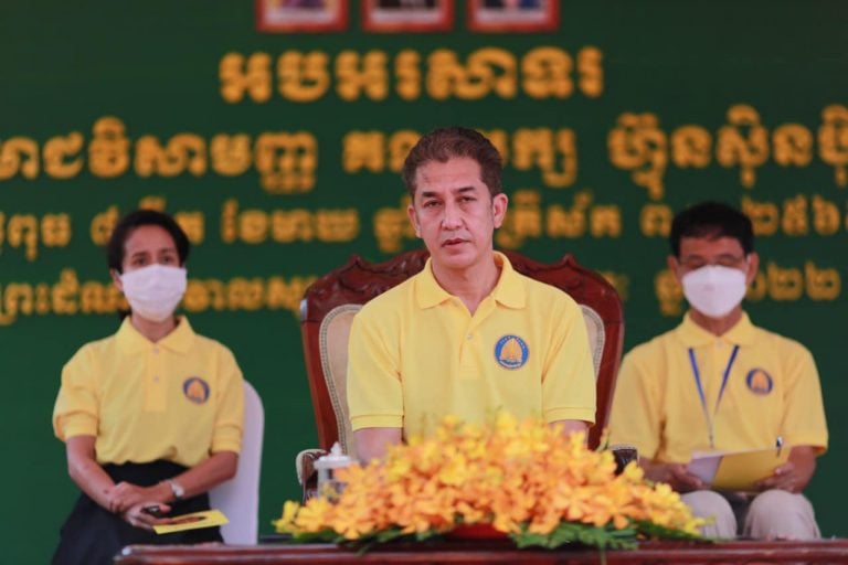 เจ้านโรดม จักราวุธ ประธานพรรคฟุนซินเปก