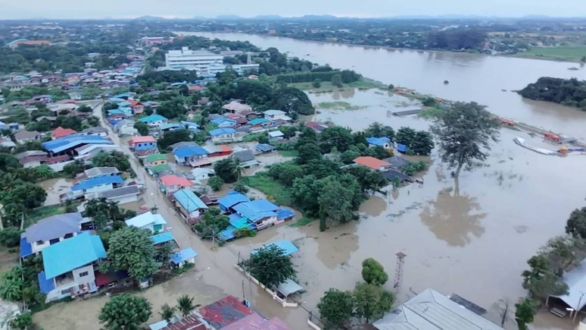 น้ำท่วม สิงห์บุรี วันที่ 9 พฤศจิกายน