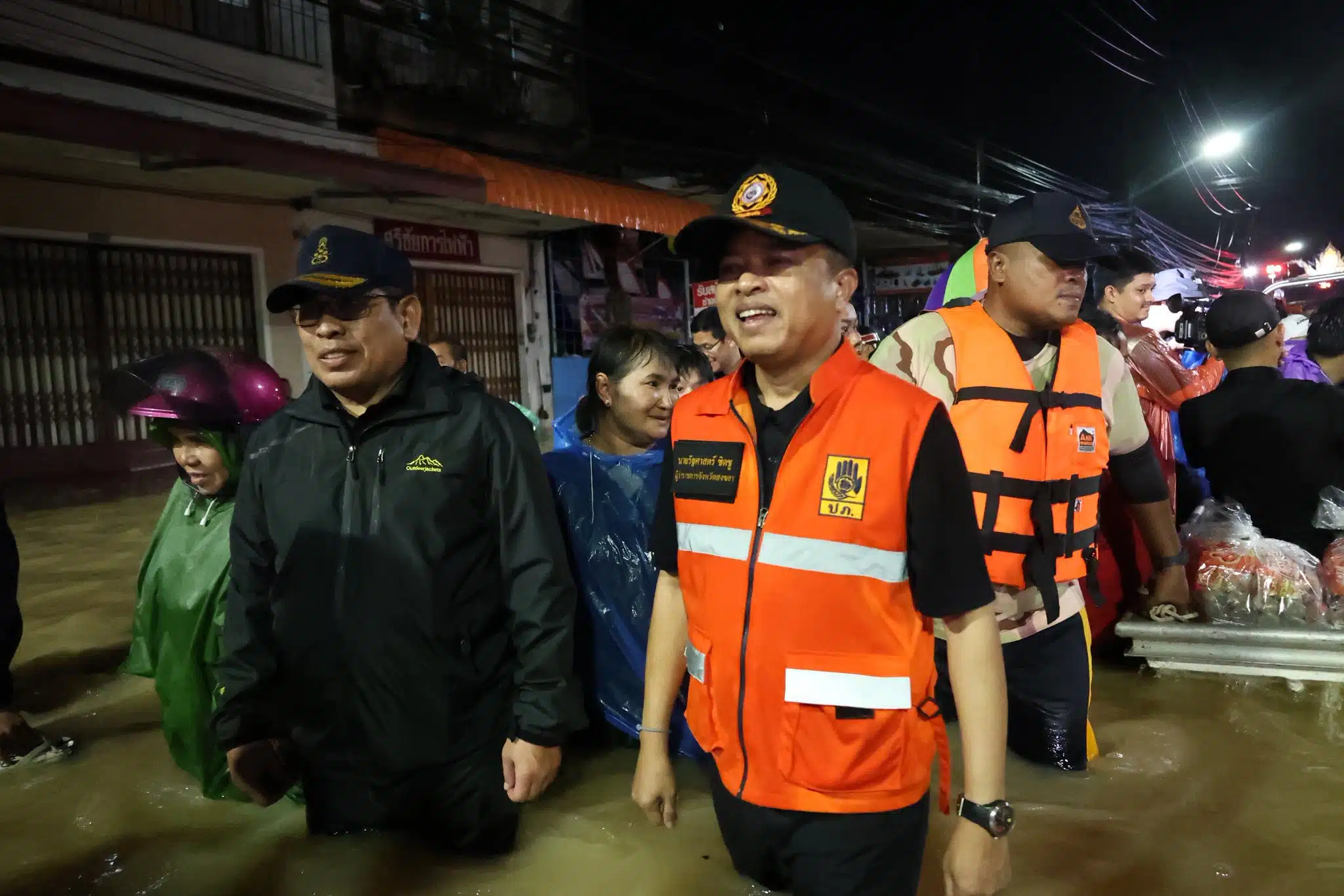 ปภ สงขลาช่วยน้ำท่วมหาดใหญ่